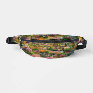 Flower magic – a paradise of colours bum bags