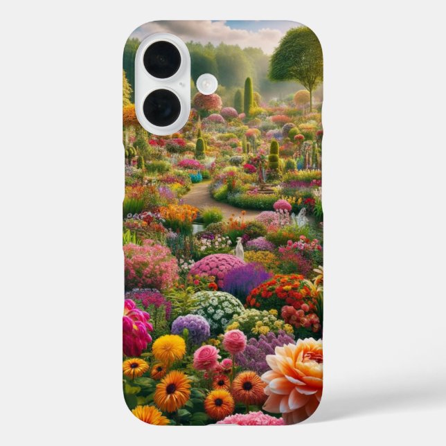 Flower magic – a paradise of colours Case-Mate iPhone case (Back)