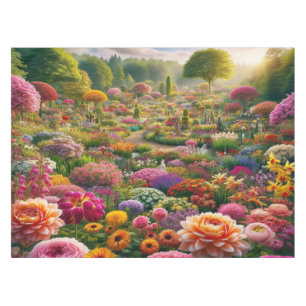 Flower magic – a paradise of colours tablecloth