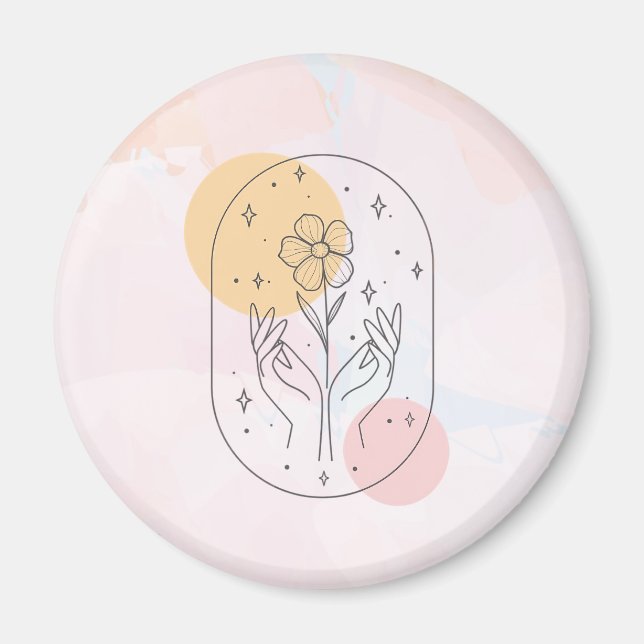Flower Magnet (Front)