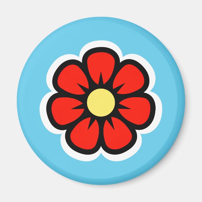 Flower Magnet (Front)
