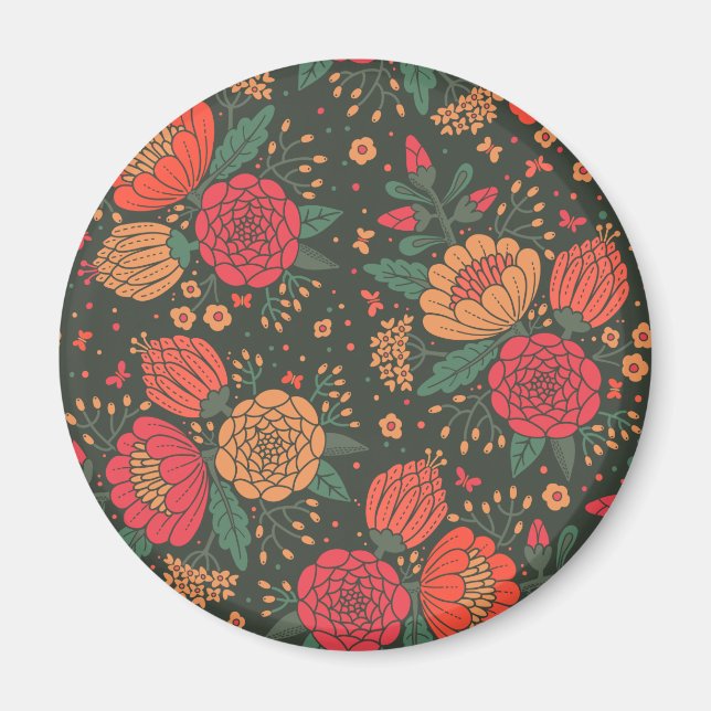 flower magnet (Front)