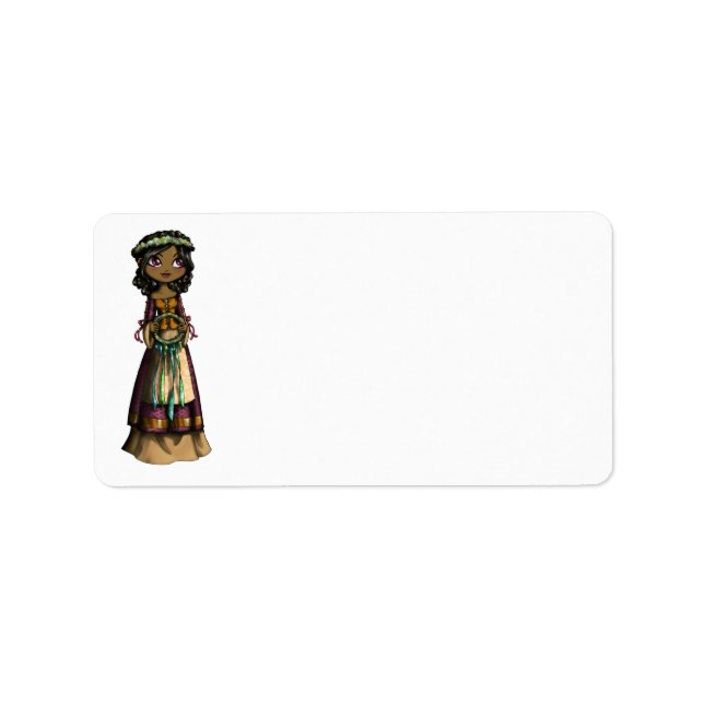  Flower Maiden Label (Front)