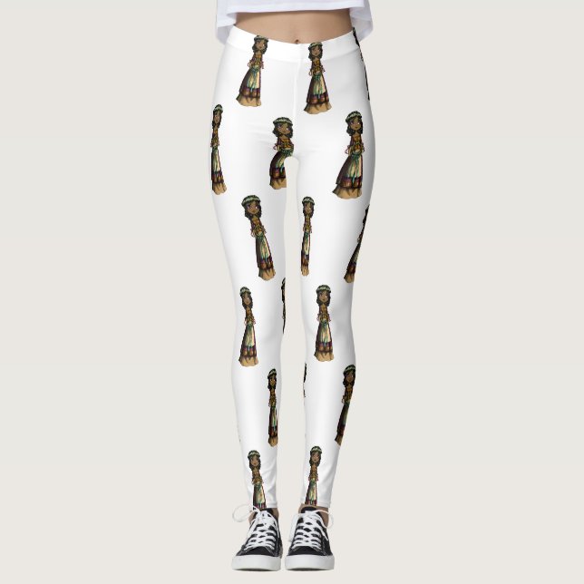  Flower Maiden Leggings (Front)