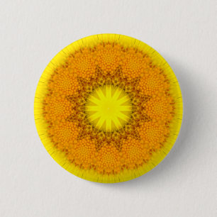 Flower Mandala 02 6 Cm Round Badge