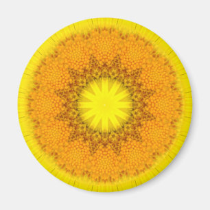 Flower Mandala 02 Magnet