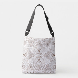 Flower Mandala 1 Crossbody Bag
