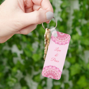 Flower Mandala Keychain