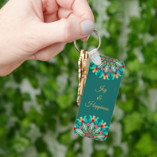 Flower Mandala Keychain