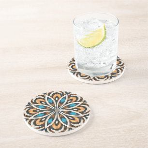 Flower Mandala Weave Coaster