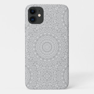Flower Mandalal_MG_2221 BlackNWhite Case-Mate iPhone Case