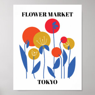 Flower Market Editable Poster