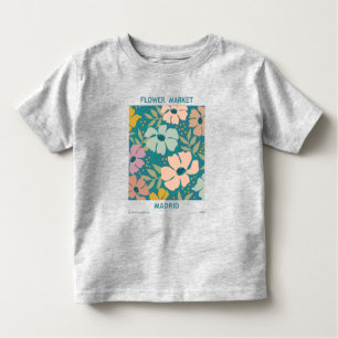 Flower Market Madrid Print Toddler T-Shirt