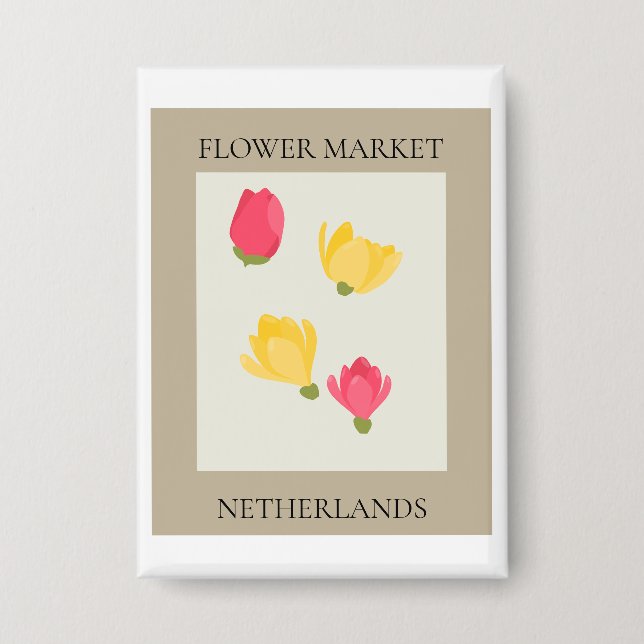 Flower Market - Netherlands (Front)