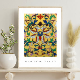 Flower Market Vintage Yellow Wildflower Botanical Poster