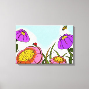 Flower Meadow Canvas Print