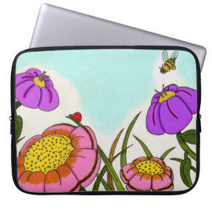 Flower Meadow Laptop Sleeve