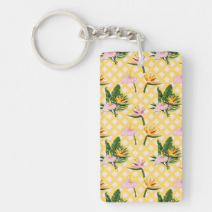 Flower Meanings Key Ring