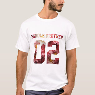 Flower Middle Brother 02 T-Shirt