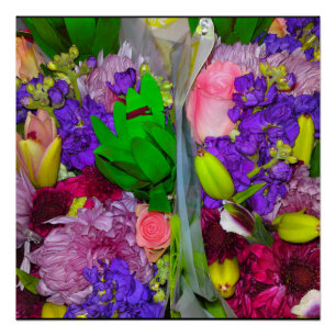Flower Mix 9 Perfect Poster