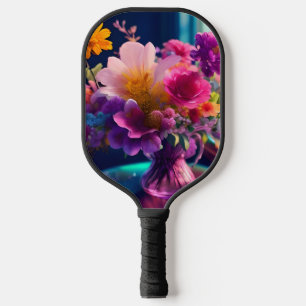 Flower Mix Vase 1 Pickleball Paddle
