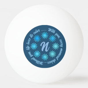 FLOWER MODERN GIFT FROM MOM DAD SISTER SON BOSS CO PING PONG BALL