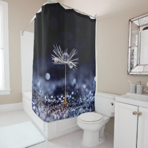 flower moon shower curtain