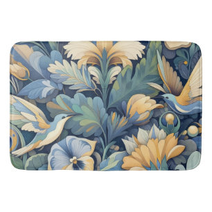 Flower Morris art Bath Mat