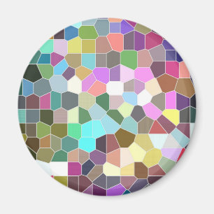 Flower Mosaic Magnet