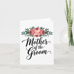 Flower Mother Of The Groom Wedding Shower Mum From Card