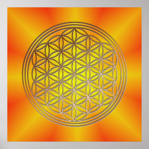 Flower Motive 5 Poster