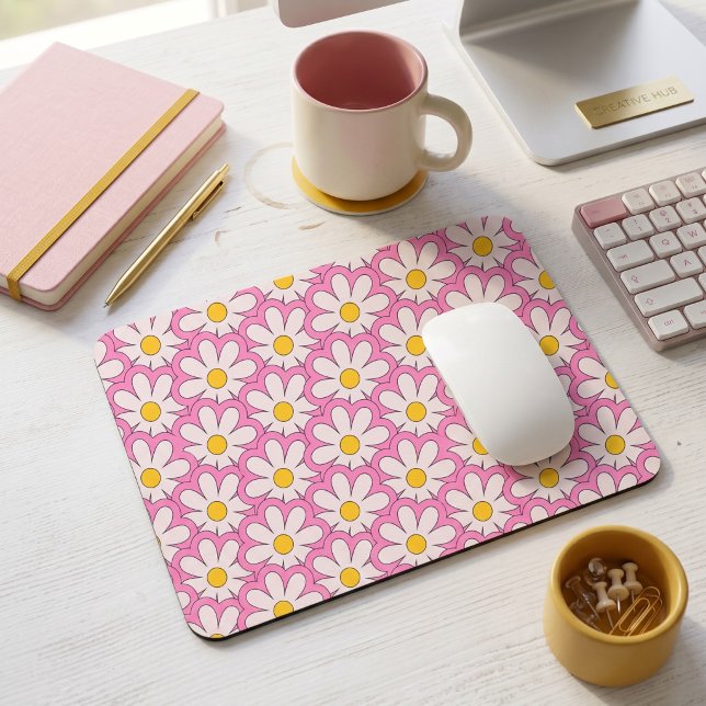 Flower Mouse Pad (Creator Uploaded)