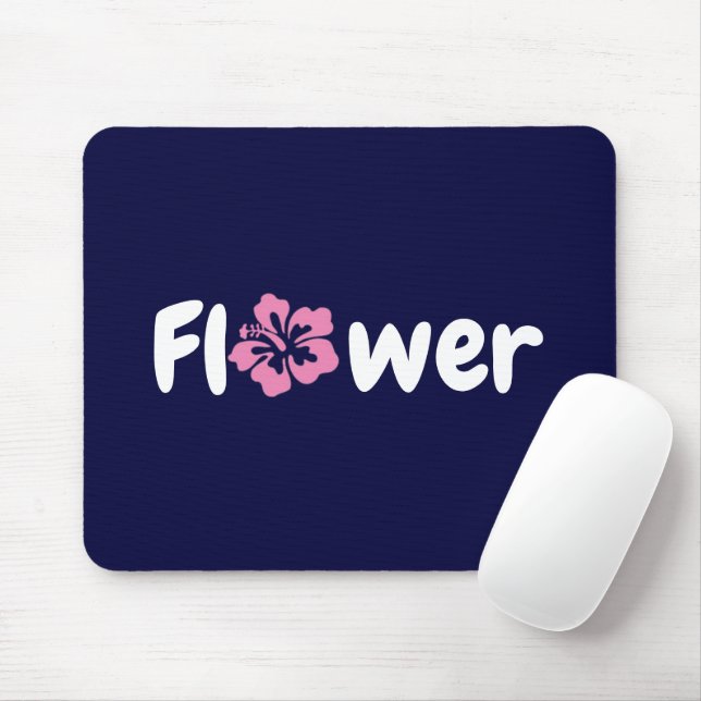 Flower Mousepad (With Mouse)