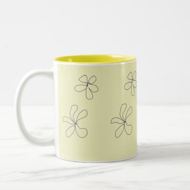 flower mug (Left)