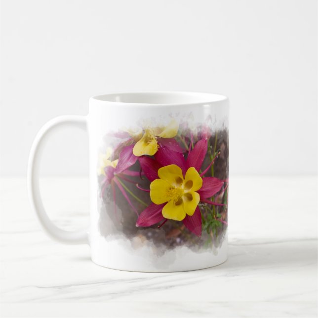 Flower mug #3 (Left)