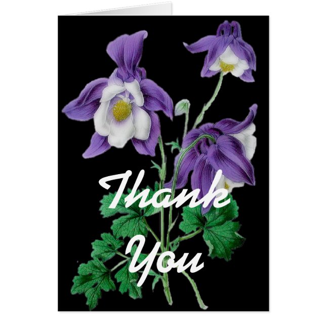 Flower Multi purpose Invitations or Announcements (Front)