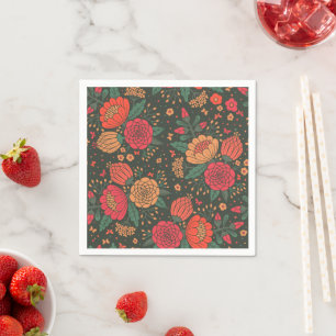 flower napkin