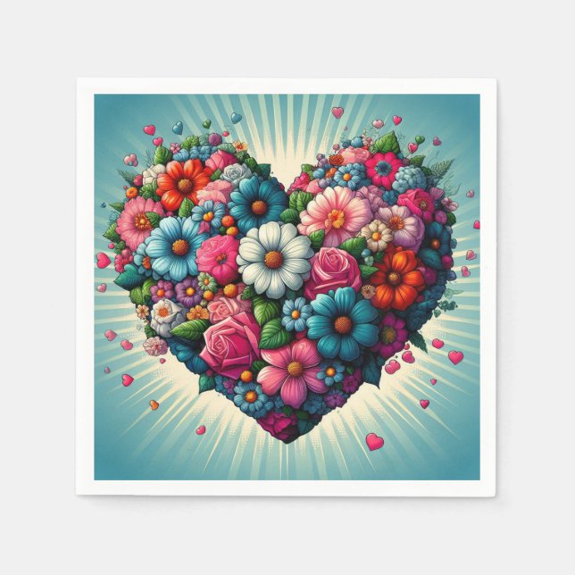 Flower napkins! napkin (Front)