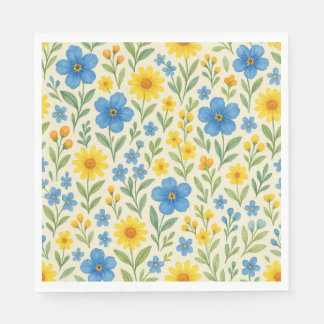 Flower napkins! napkin