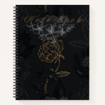 Flower notebook