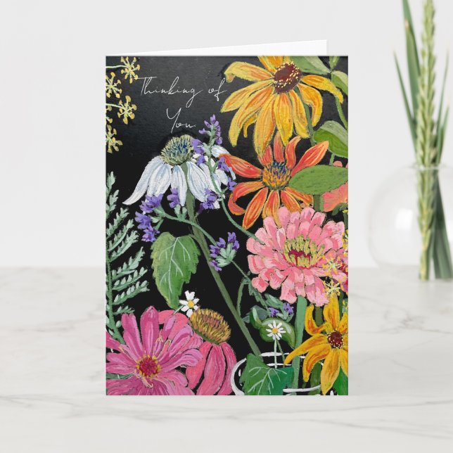 Flower notecards  (Front)