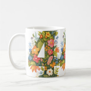 Flower Number four Coffee Mug