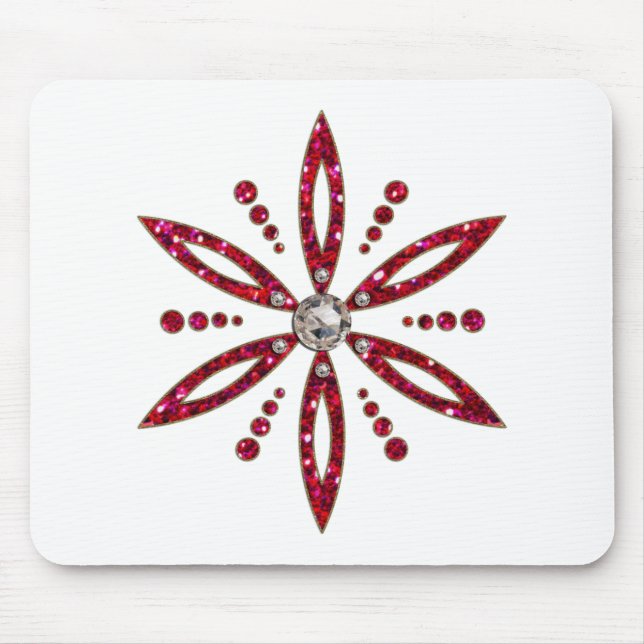 Flower of Life - Aphrodite Amulet Mouse Pad (Front)
