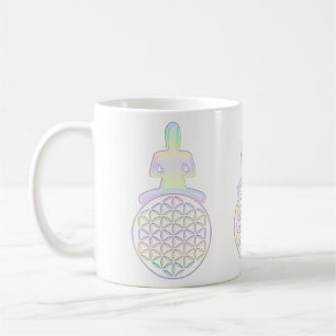 Flower of Life / Blume des Lebens - Buddha Coffee Mug