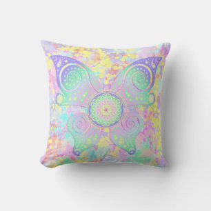 Flower of Life / Blume des Lebens - butterfly Cushion