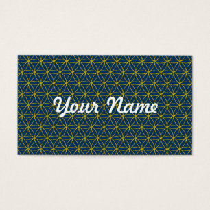 Flower of Life / Blume des Lebens - gold pattern