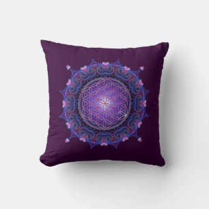 FLOWER OF LIFE / Blume des Lebens - Mandala I Cushion
