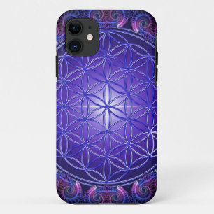 FLOWER OF LIFE / Blume des Lebens Mandala I Square Case-Mate iPhone Case