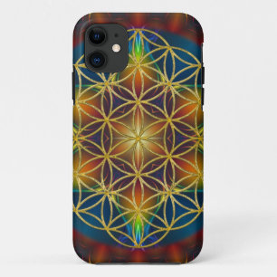 FLOWER OF LIFE / Blume des Lebens - Mandala III Case-Mate iPhone Case