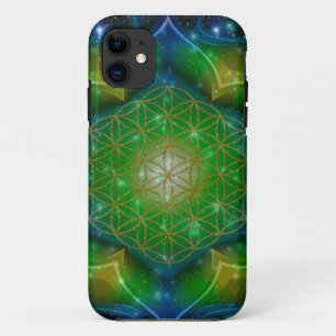 FLOWER OF LIFE/Blume des Lebens Mandala V Square Case-Mate iPhone Case